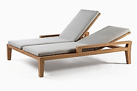 İroko Ahşap Bahçe - Havuz - Plaj Şezlongu-Bahçe yatağı