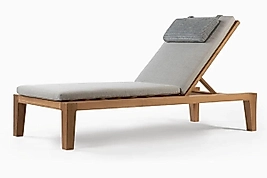 İroko Ahşap Bahçe - Havuz - Plaj Şezlongu