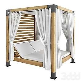 Bahçe Yatağı-Şezlong-Pergola